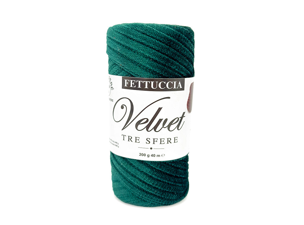 FETTUCCIA VELVET TRE SFERE 200G 40M 90% MICROFIBRA PL 10%ELASTAN