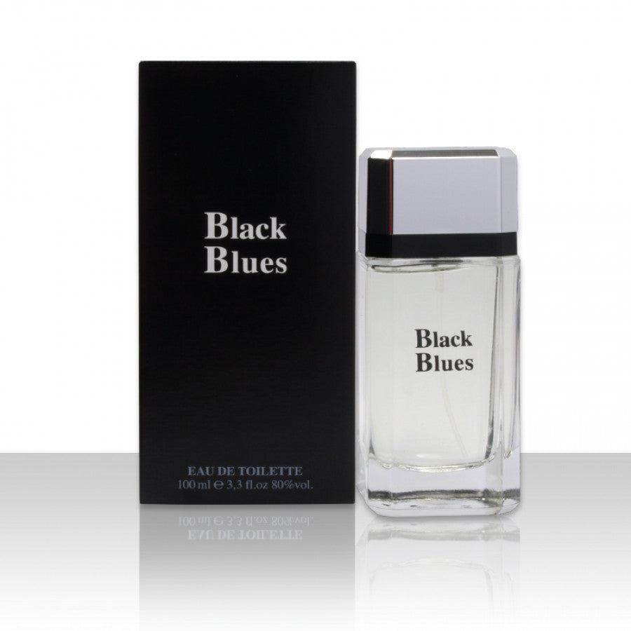 Black Blues eau de toilette profumo uomo 100ml spray pour Homme 3.3 fl oz 80% vol