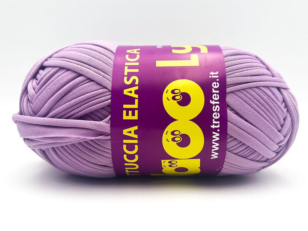 Fettuccia WAOO Lycra Elastica – 300 g / 110 m – Larghezza 2 cm – Per Borse e Accessori a Uncinetto