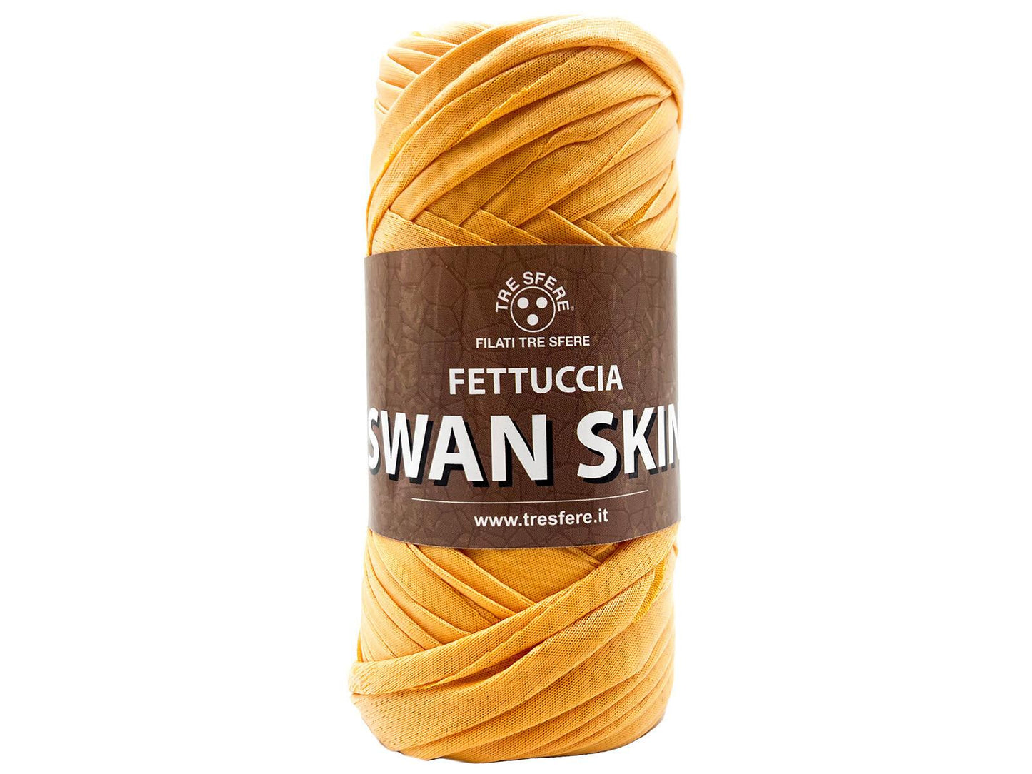 Fettuccia Swan Skin Ecopelle 50m Filato Poliestere Effetto Pelle per Uncinetto Borse Pochette Accessori Fai da Te