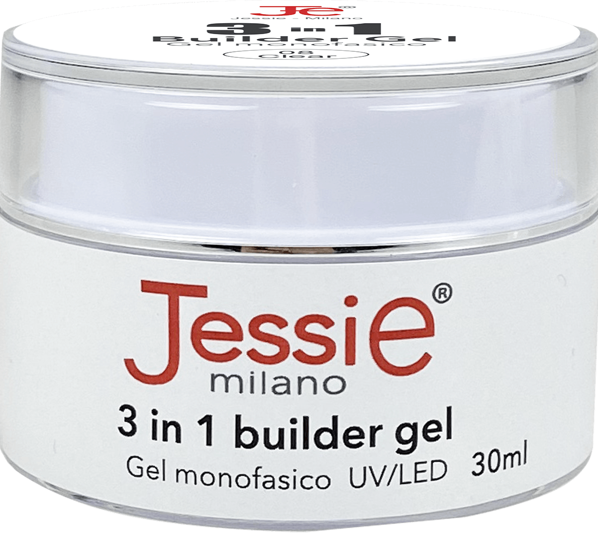 3 IN 1 BUILDER GEL MONOFASICO UVLED TRASPARENTE 30ML