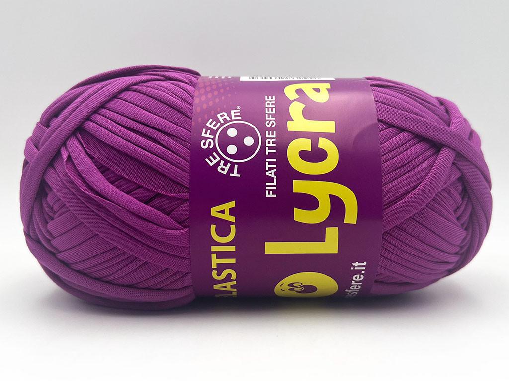 Fettuccia WAOO Lycra Elastica – 300 g / 110 m – Larghezza 2 cm – Per Borse e Accessori a Uncinetto