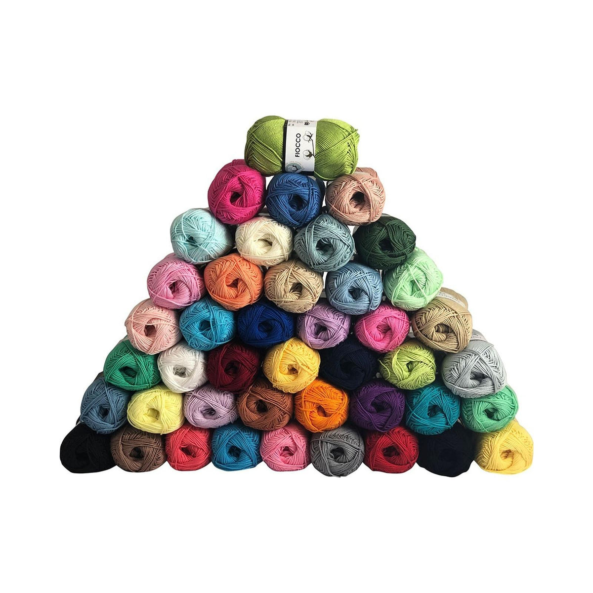 Lana Gomitoli 100% Cotone per Uncinetto e ai Ferri 2.5-3.5 Amigurumi kit Gomitoli lana 50g 125m, filati lana per uncinetto