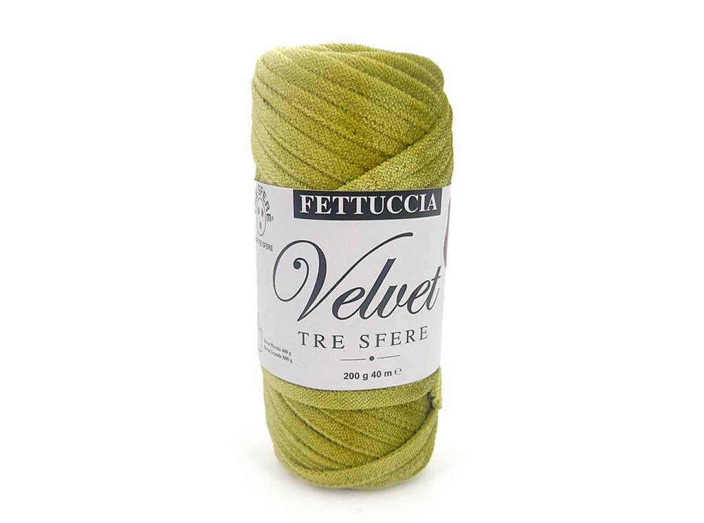 FETTUCCIA VELVET TRE SFERE 200G 40M 90% MICROFIBRA PL 10%ELASTAN