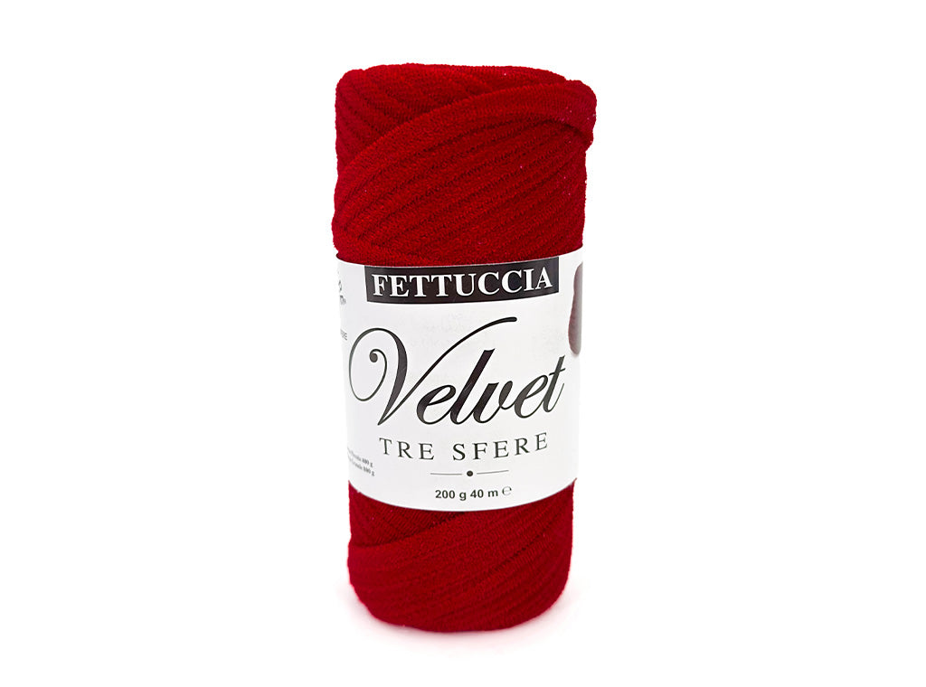 FETTUCCIA VELVET TRE SFERE 200G 40M 90% MICROFIBRA PL 10%ELASTAN