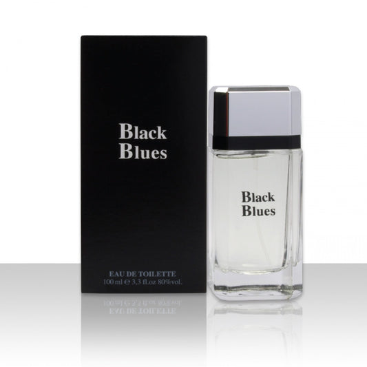 Black Blues eau de toilette profumo uomo 100ml spray pour Homme 3.3 fl oz 80% vol