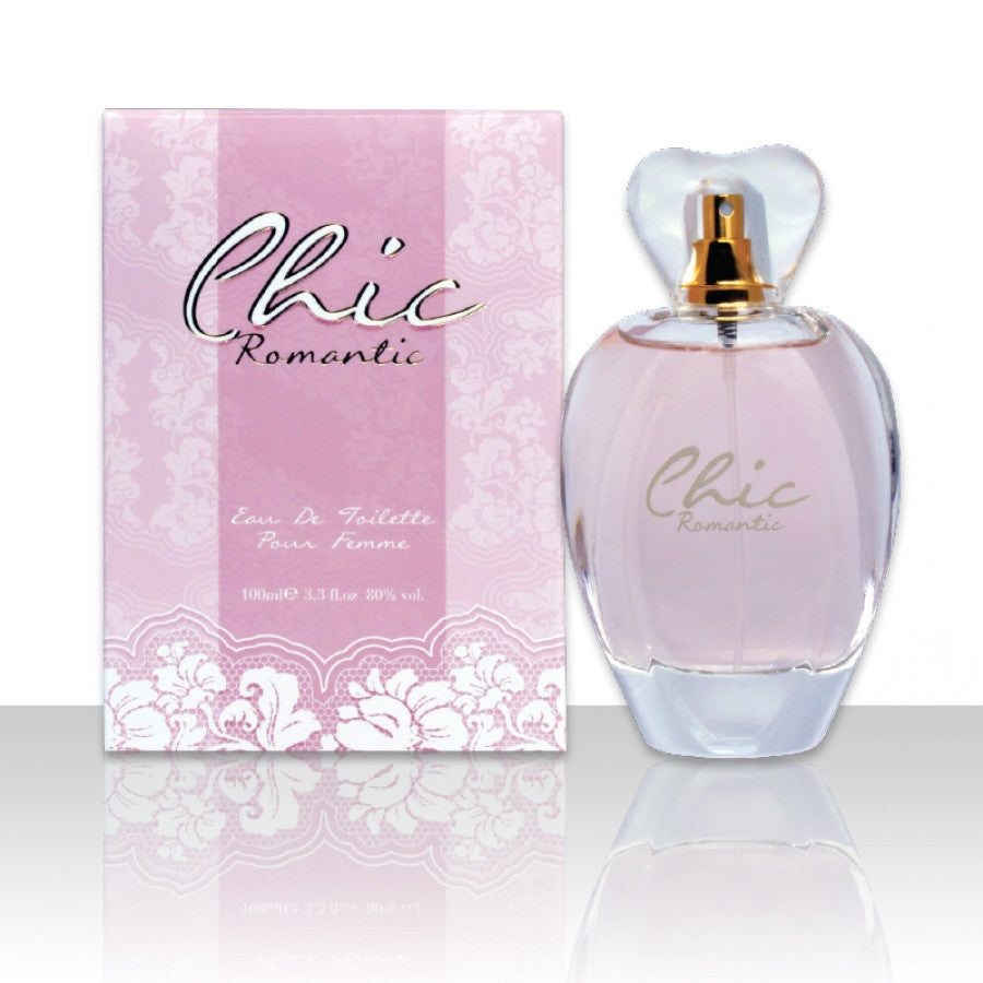 Chic Romantic eau de toilette profumo donna 100ml spray pour Femme 3.3 fl oz 80% vol