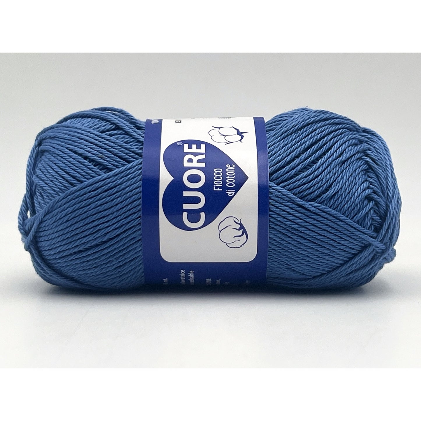 Cotone Cuore 100% Cotone Naturale 40g 100m, Filato Uncinetto 2.5-3.5mm per Amigurumi e Fai da Te - SKY SPORT