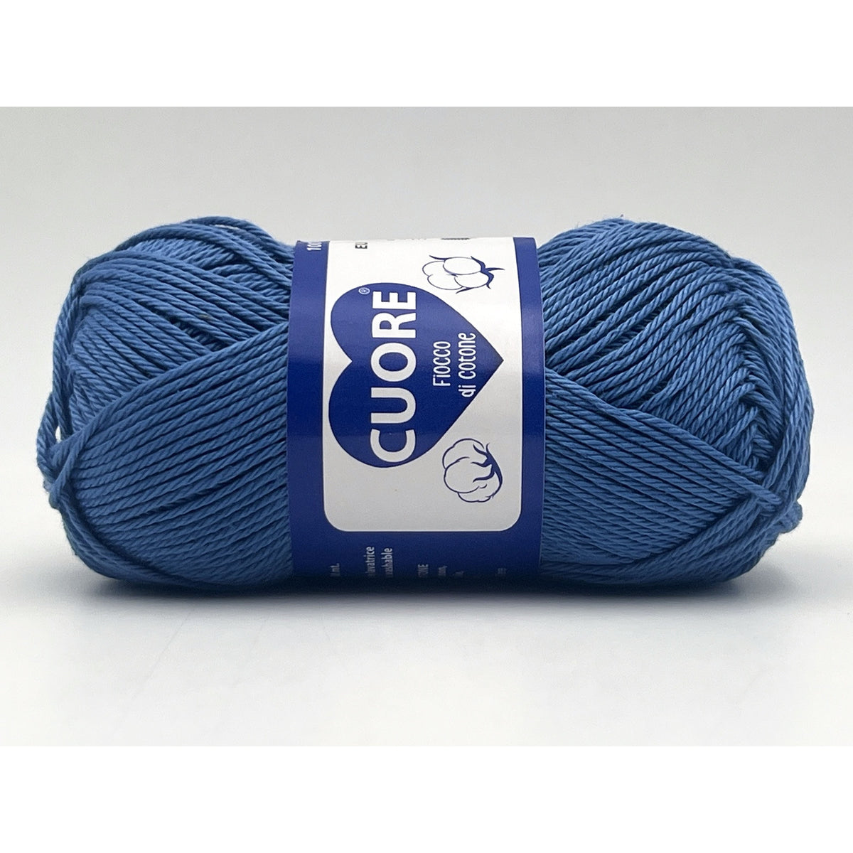 Cotone Cuore 100% Cotone Naturale 40g 100m, Filato Uncinetto 2.5-3.5mm per Amigurumi e Fai da Te - SKY SPORT