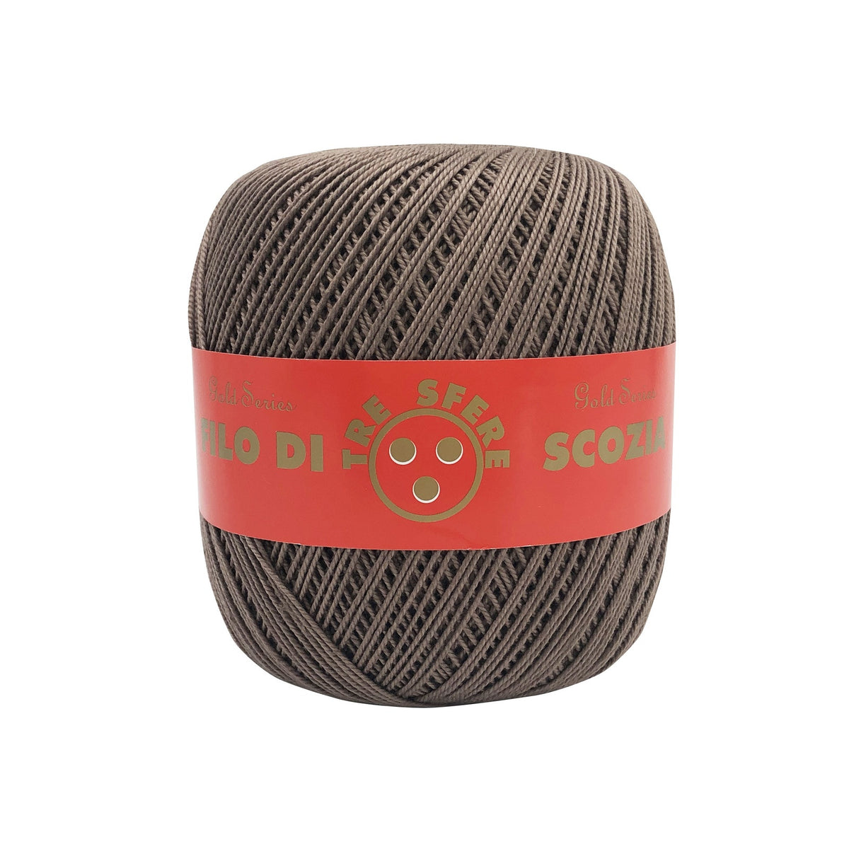 COTONE FILO DI SCOZIA TITOLO 5 CF 600 GR - Tortora