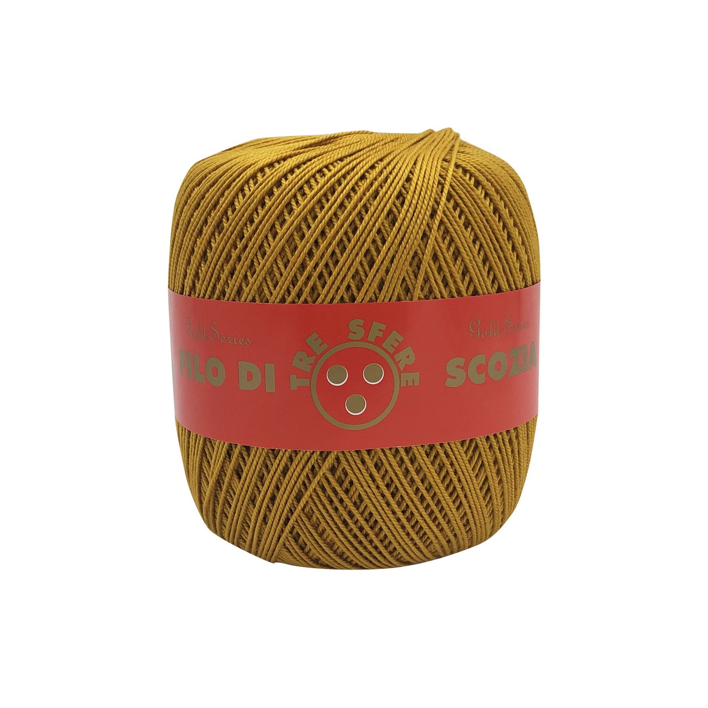 COTONE FILO DI SCOZIA TITOLO 5 CF 600 GR - SENAPE