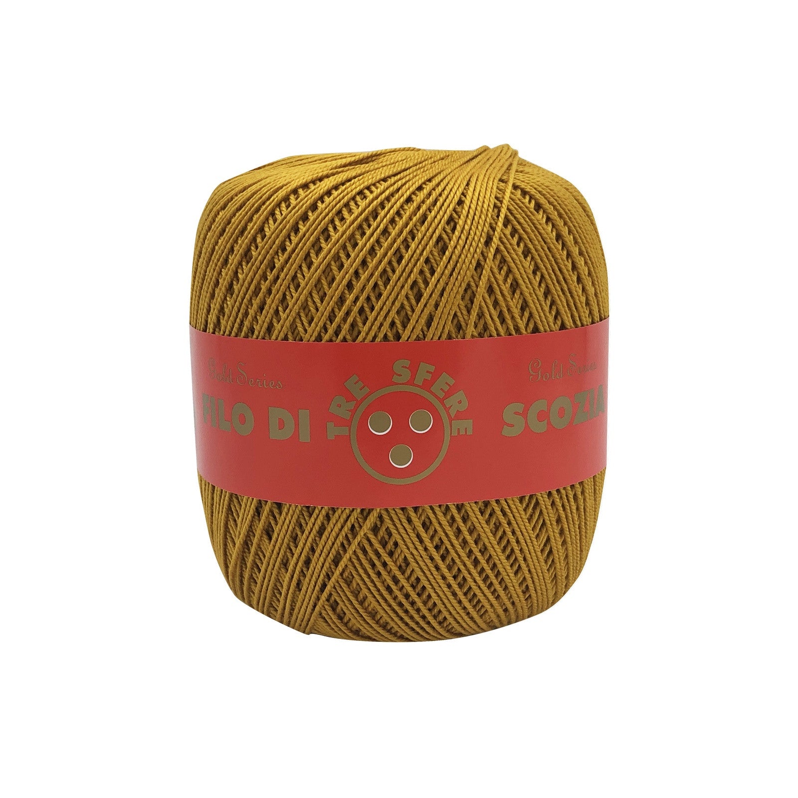 COTONE FILO DI SCOZIA TITOLO 5 CF 600 GR - SENAPE