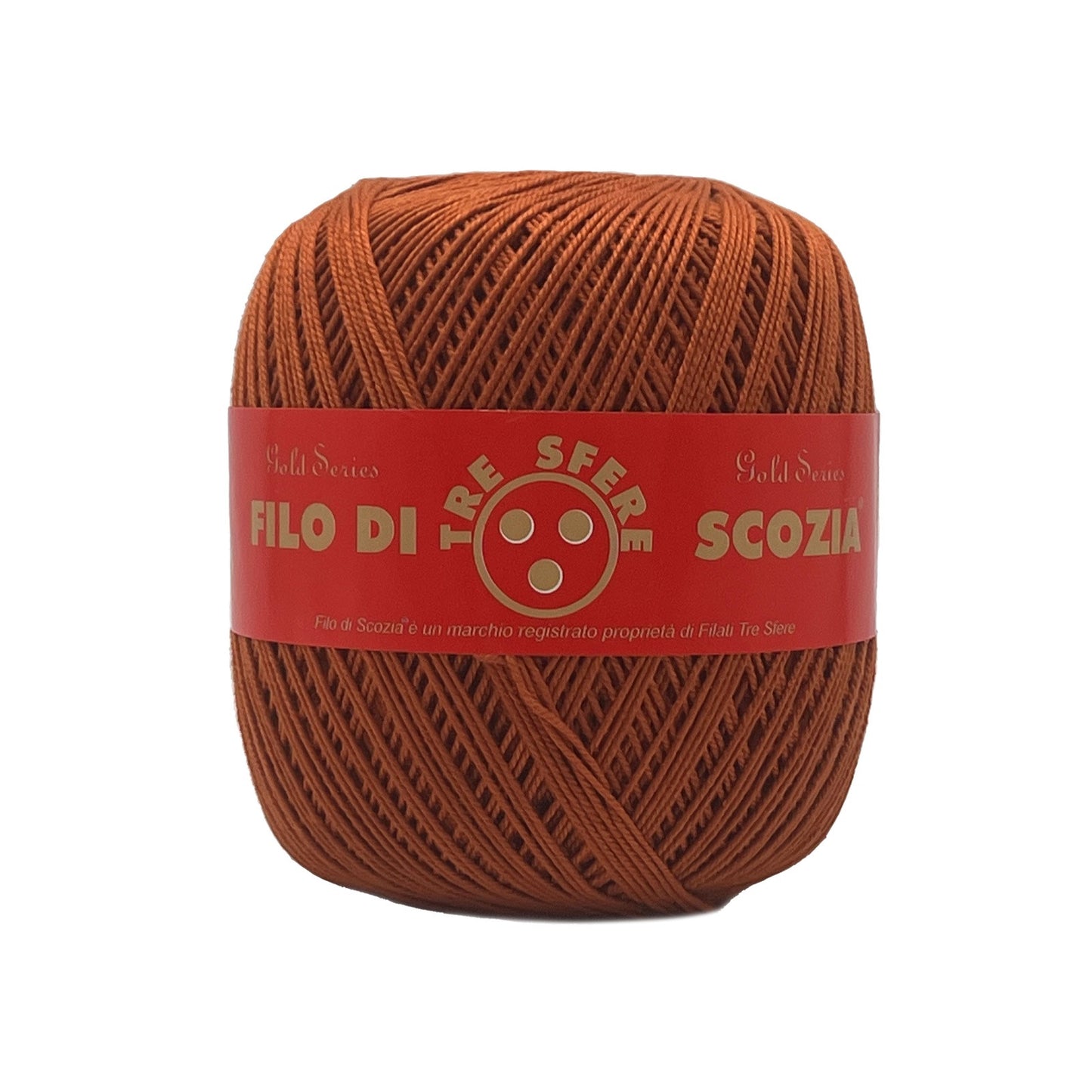 COTONE FILO DI SCOZIA TITOLO 5 CF 600 GR - TERRACOTTA