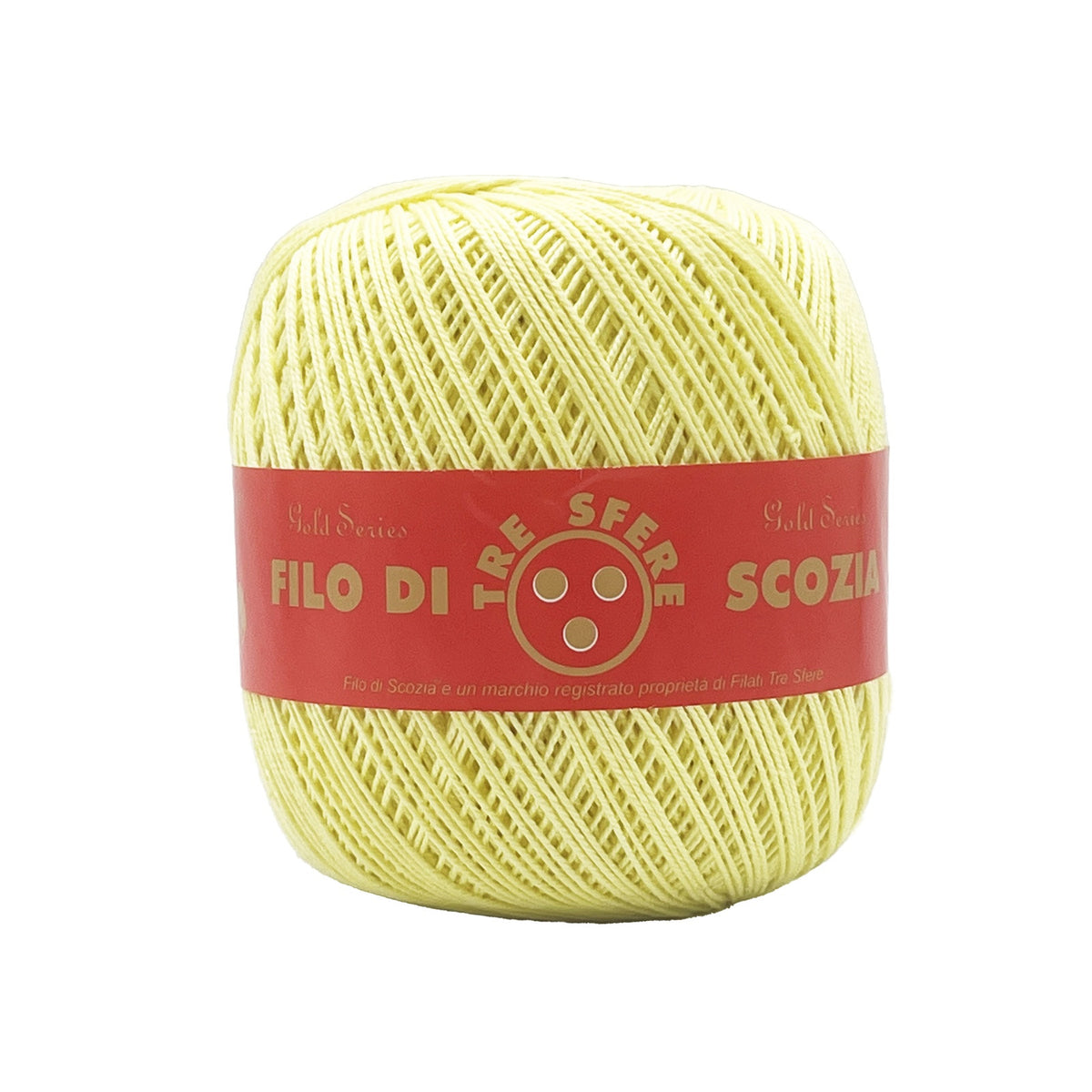 COTONE FILO DI SCOZIA TITOLO 5 CF 600 GR - GIALLO CHIARO