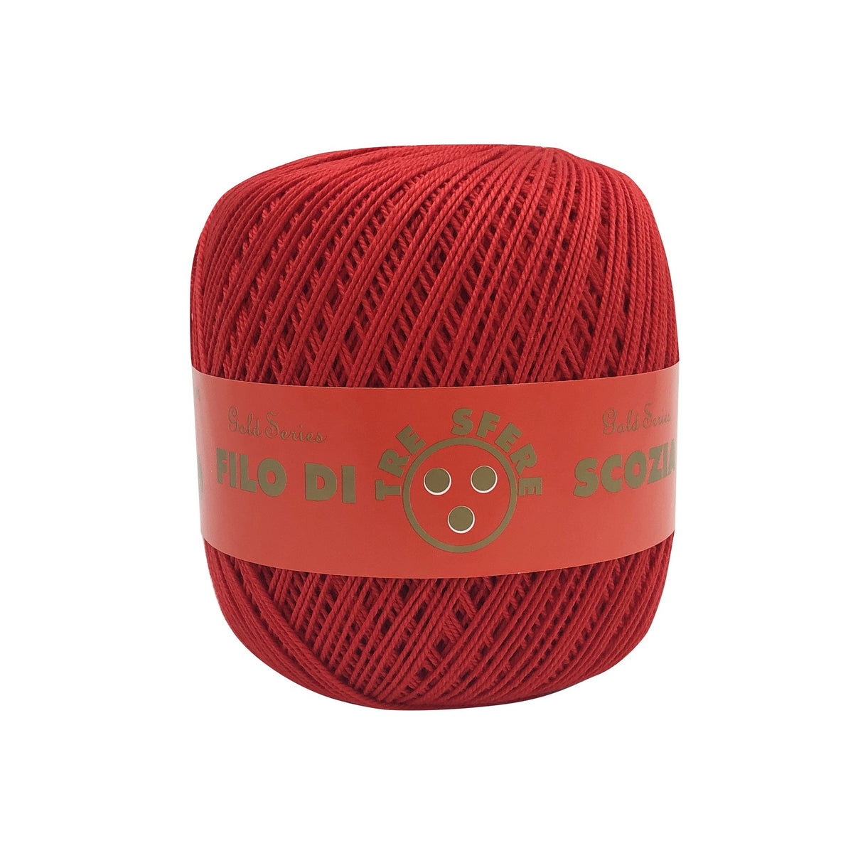 COTONE FILO DI SCOZIA TITOLO 5 CF 600 GR - Rosso