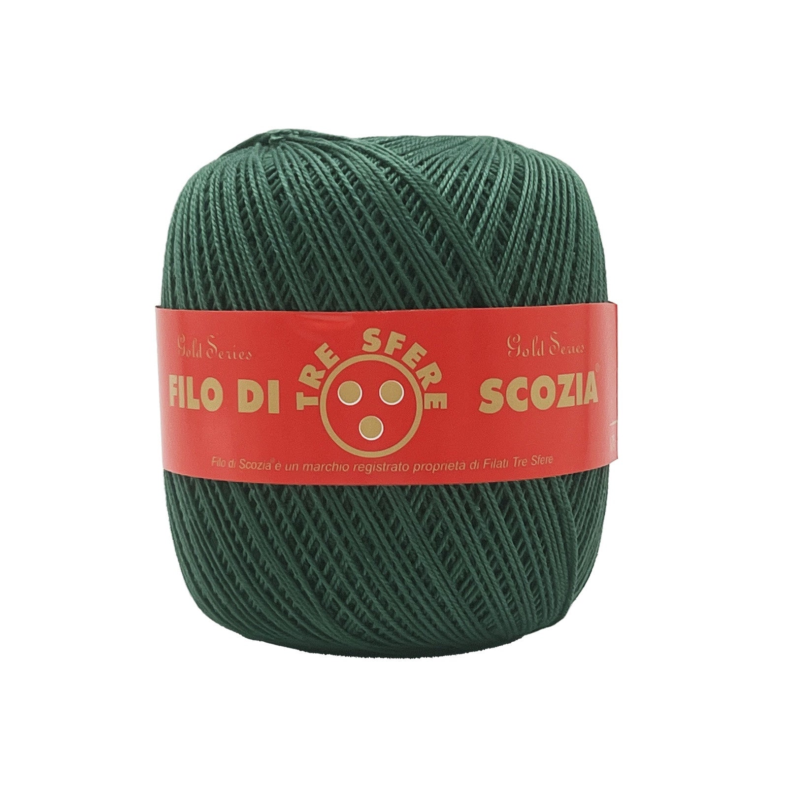 COTONE FILO DI SCOZIA TITOLO 5 CF 600 GR - VERDE BOSCO