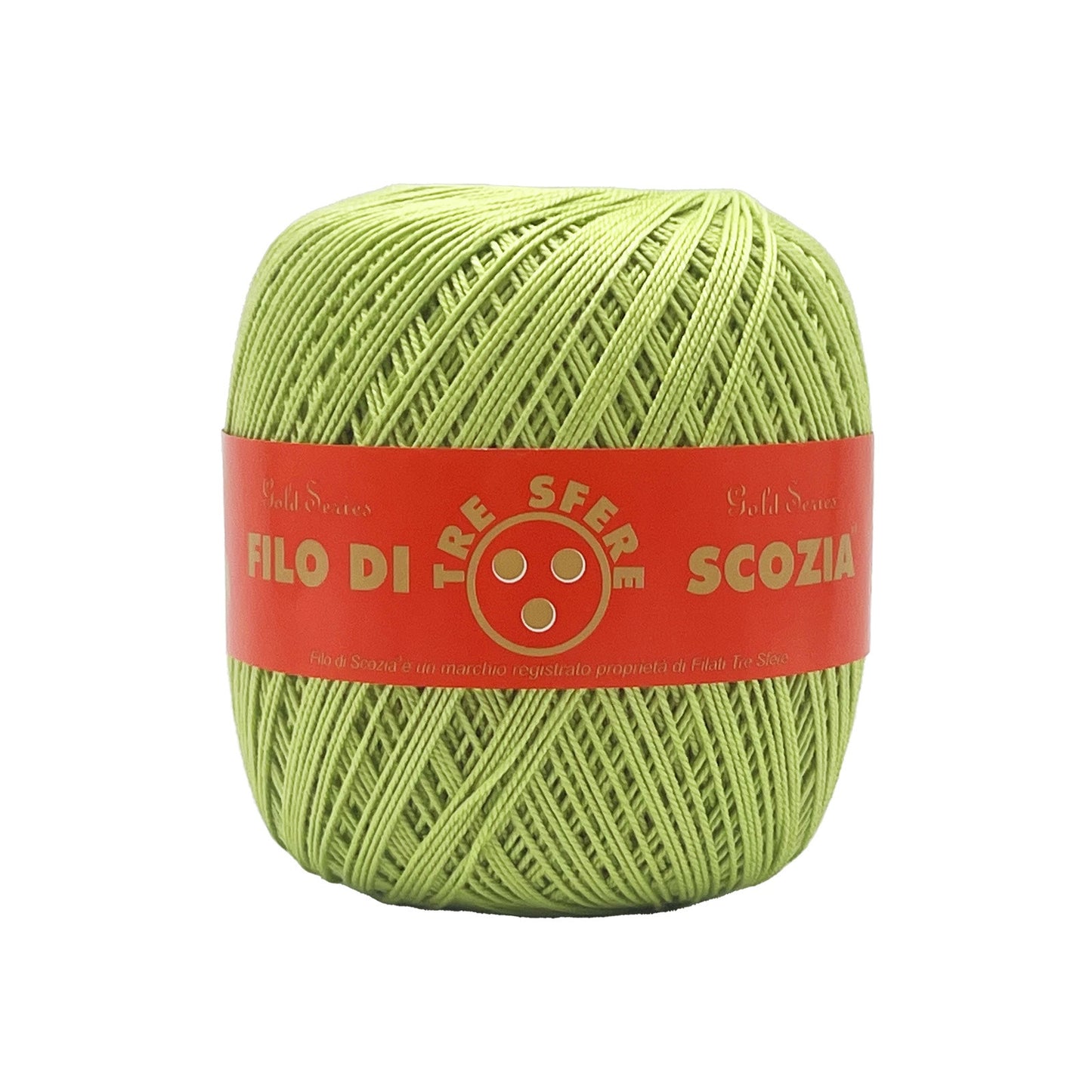COTONE FILO DI SCOZIA TITOLO 5 CF 600 GR - VERDE CHIARO