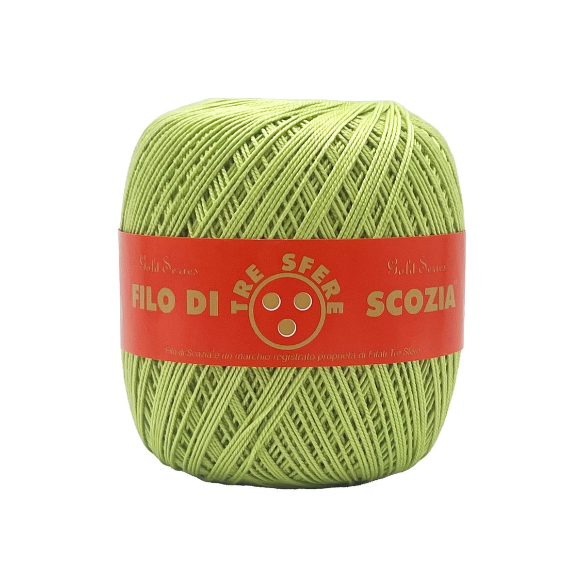 COTONE FILO DI SCOZIA TITOLO 5 CF 600 GR - VERDE CHIARO