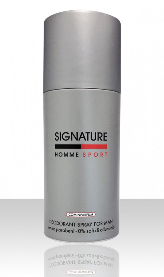 Deodorante Uomo Spray Corpo 150ml 5.07 fl oz Perfume body spray Signature homme sport