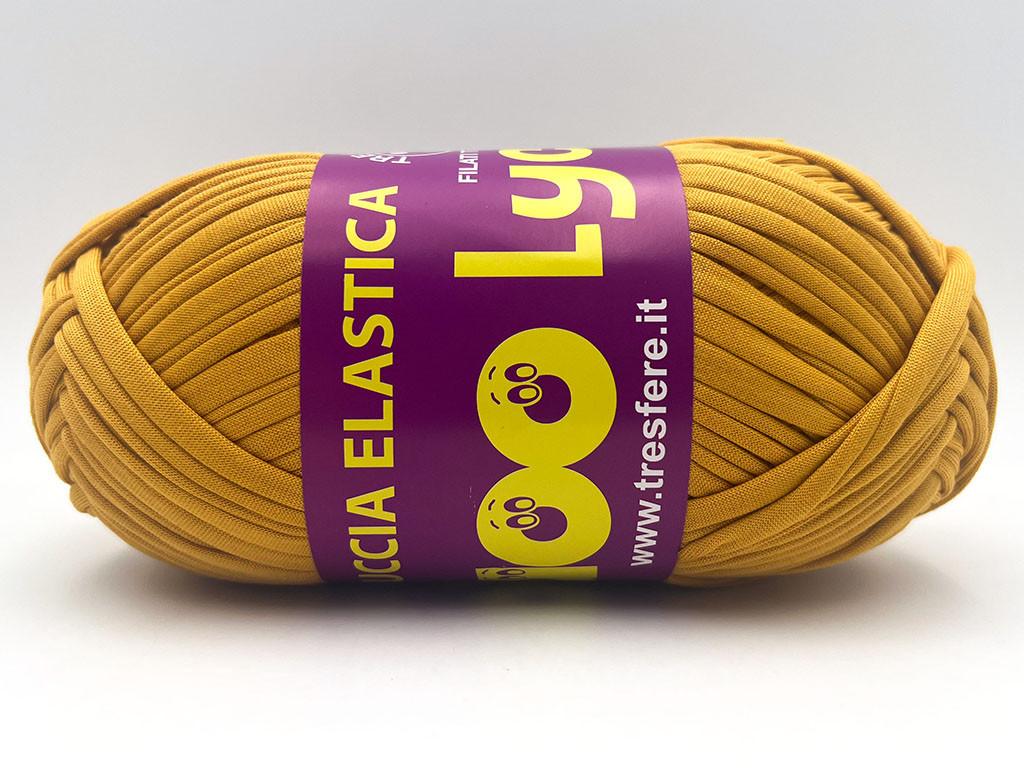 Fettuccia WAOO Lycra Elastica – 300 g / 110 m – Larghezza 2 cm – Per Borse e Accessori a Uncinetto