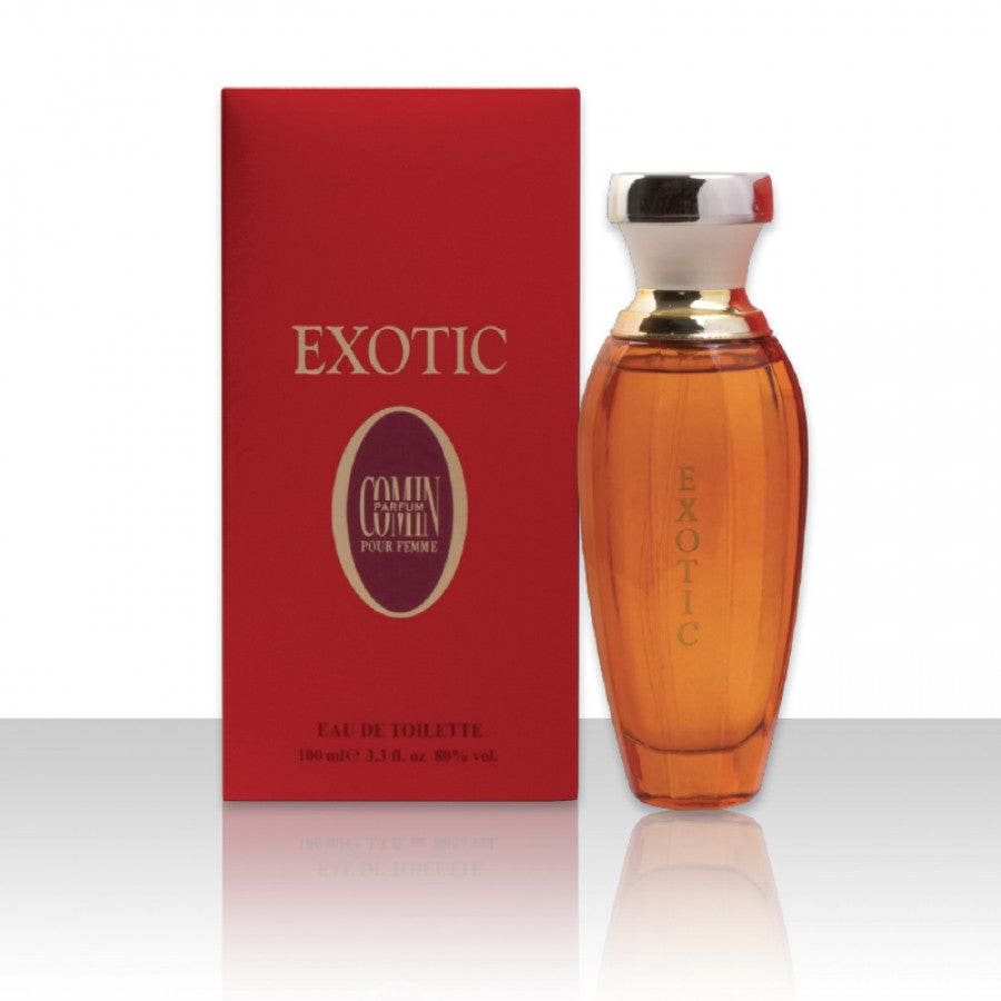 Exotic eau de toilette profumo donna 100ml spray pour Femme 3.3 fl oz 80% vol