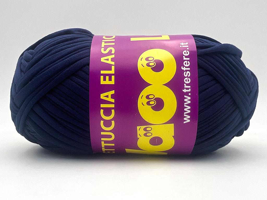 Fettuccia WAOO Lycra Elastica – 300 g / 110 m – Larghezza 2 cm – Per Borse e Accessori a Uncinetto