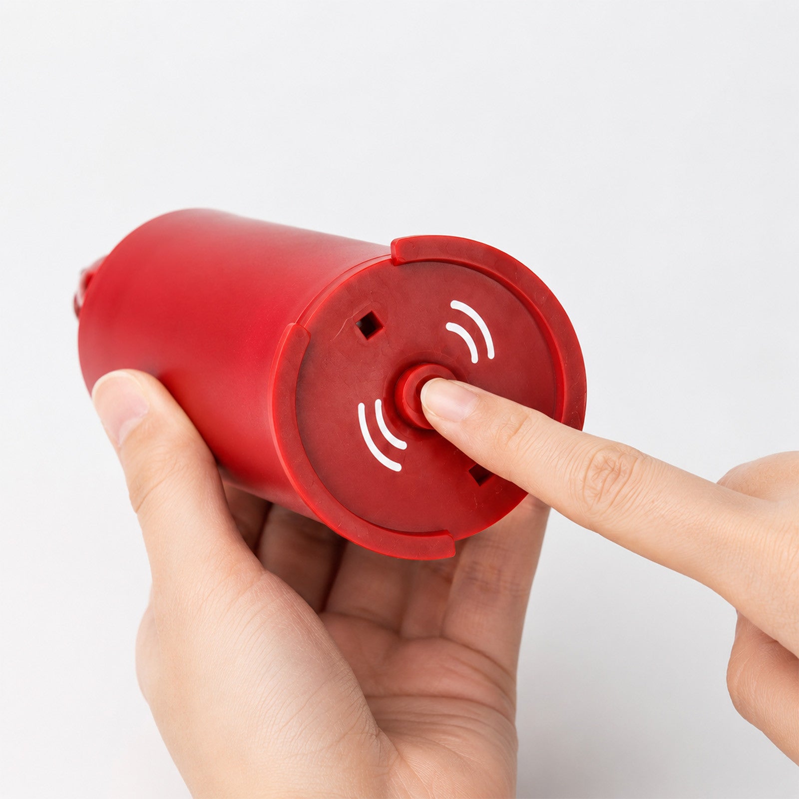 Lumino Elettrico a Led Stilo Pacis, Durata 365 Giorni, Rosso con  Luce Intermittente, 9.5xø3 cm