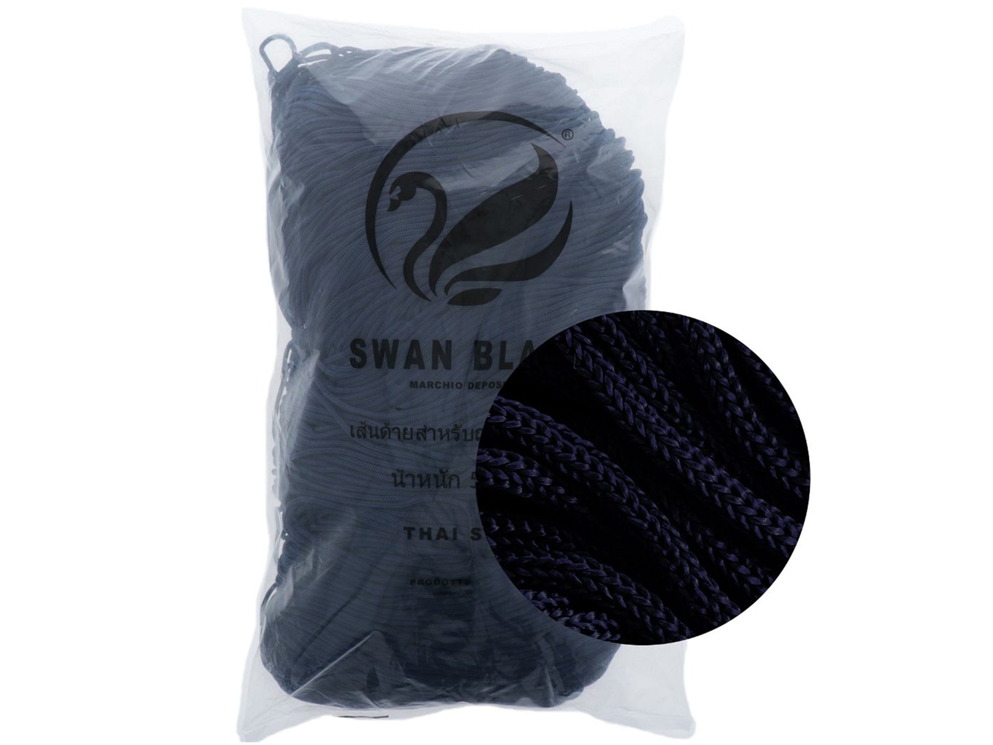 Cordino Swan Black 500g - Blu