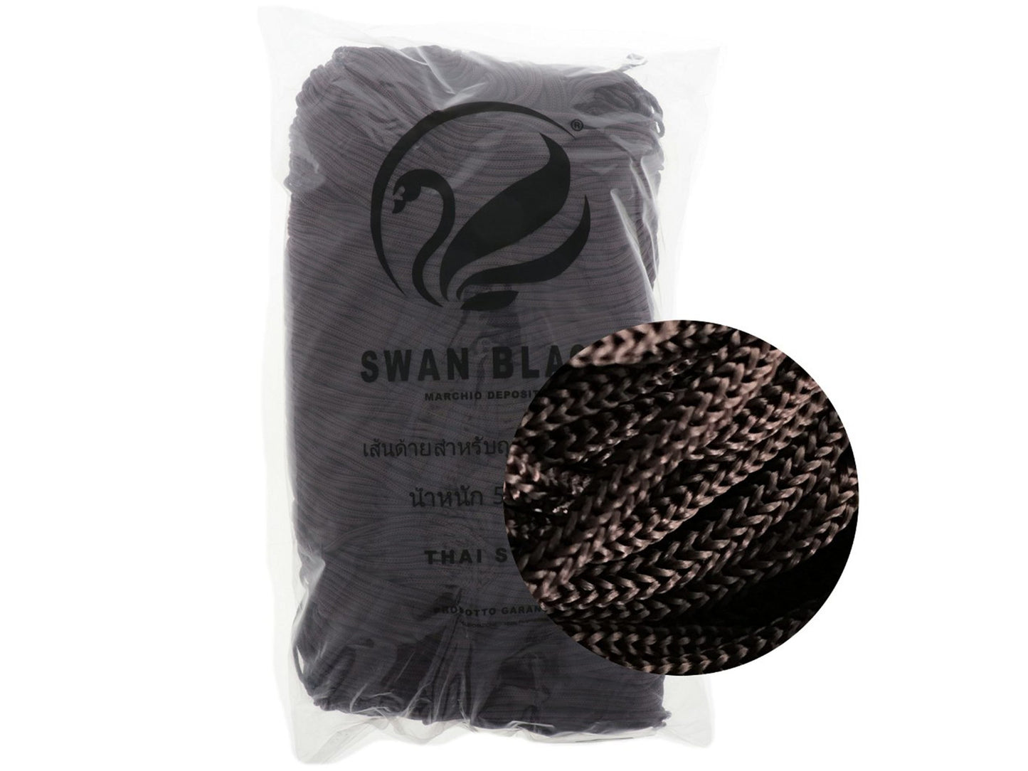 Cordino Swan Black 500g - Marrone