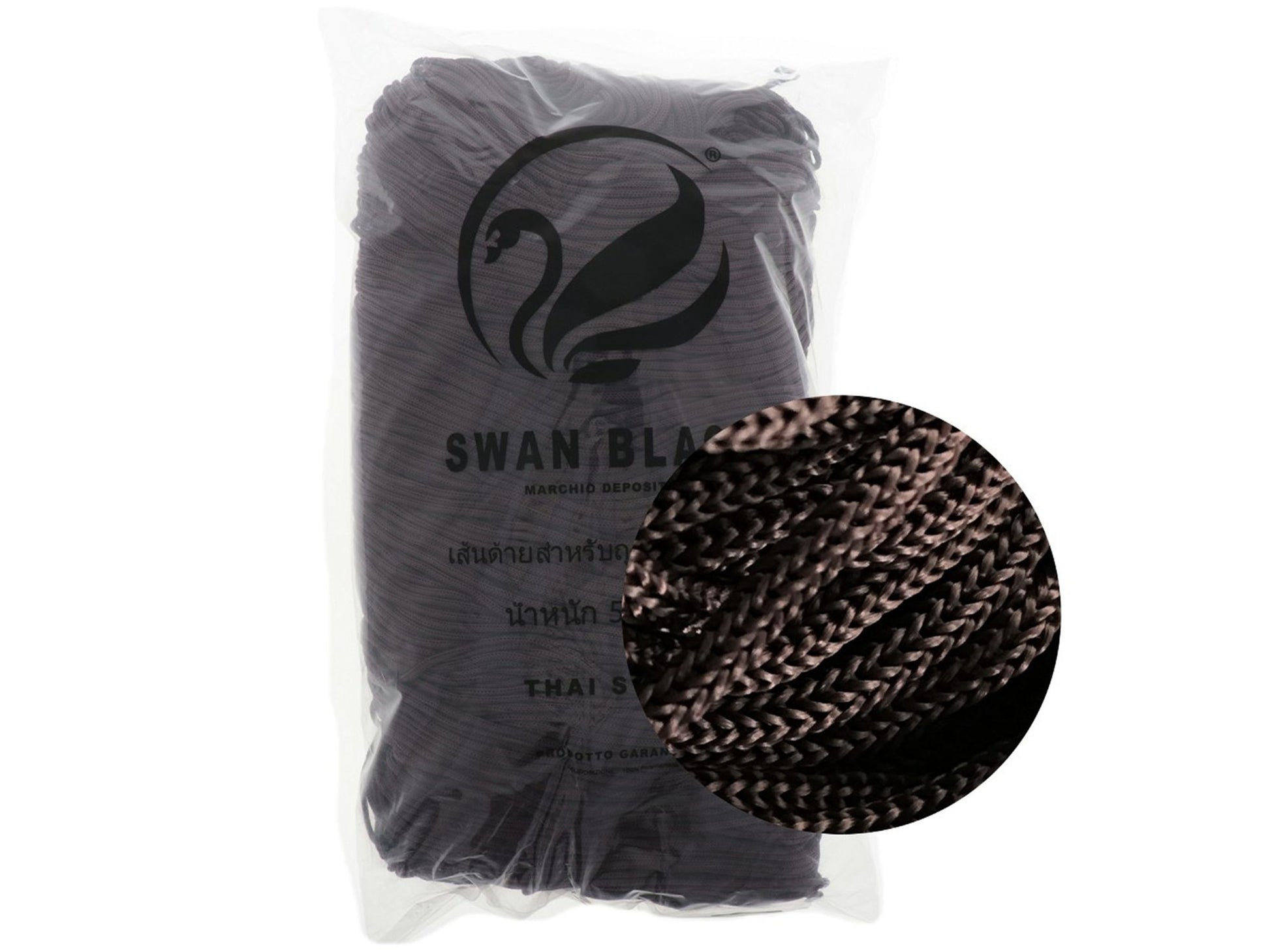 Cordino Swan Black 500g - Marrone