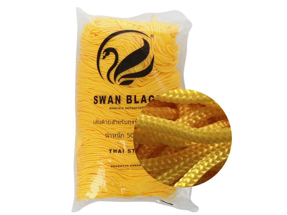 Cordino Swan Black 500g - Giallo